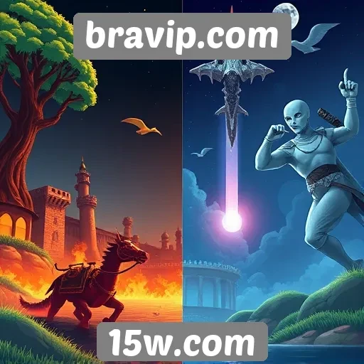 Comparativo de gráficos entre jogos oferecidos no site
