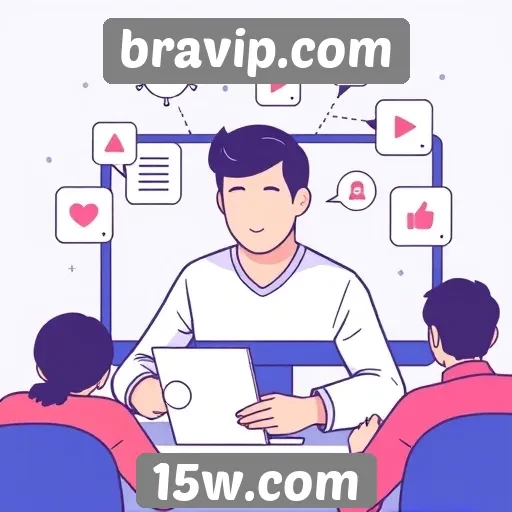 novos recursos de interação no bravip.com