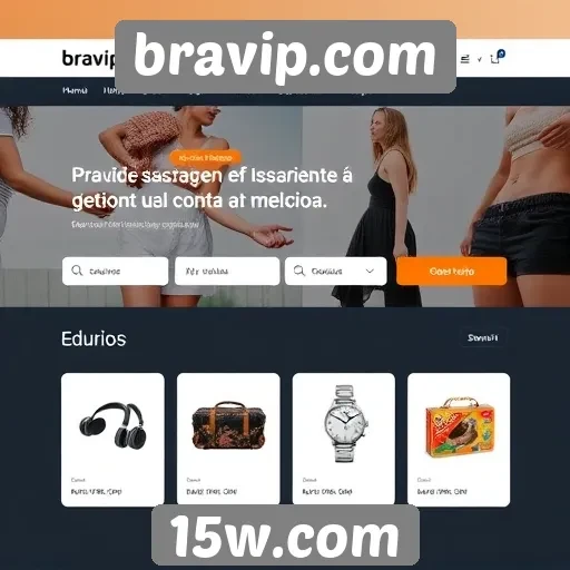 Interface do usuário no Bravip.com é intuitiva e moderna